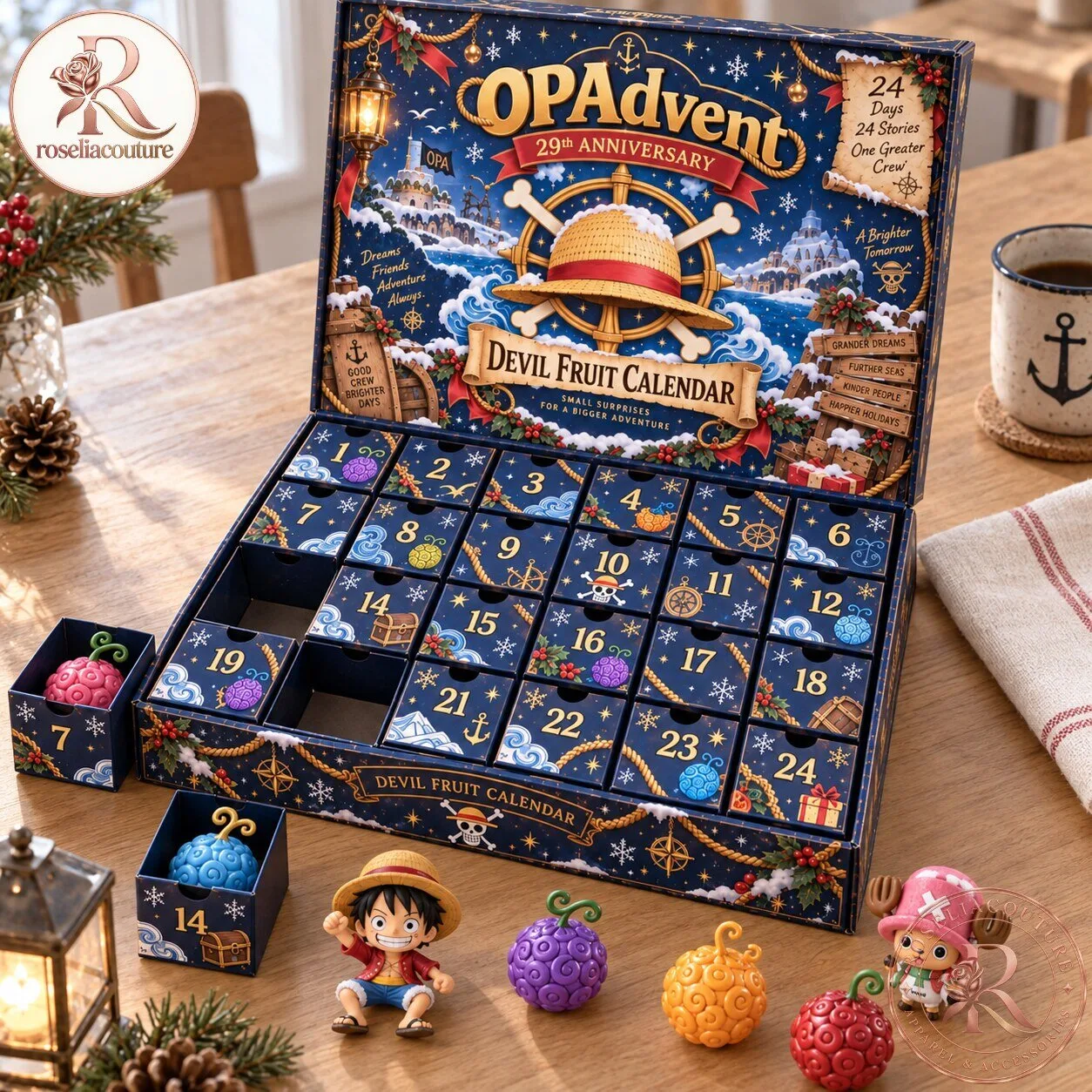 24-Day One Piece Devil Fruit Christmas Calendar 7 24-Day One Piece Devil Fruit Christmas Calendar