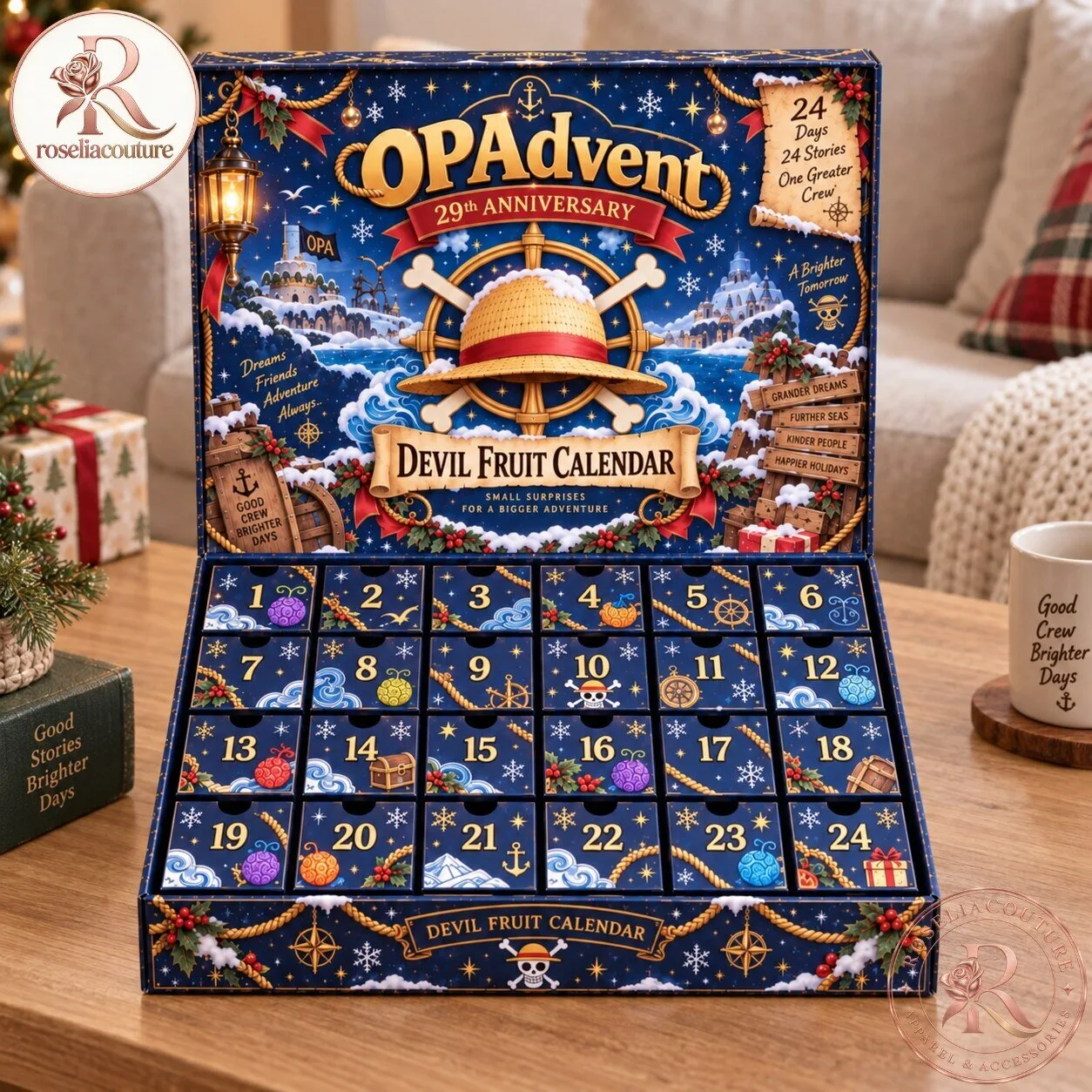 24-Day One Piece Devil Fruit Christmas Calendar 8 24-Day One Piece Devil Fruit Christmas Calendar