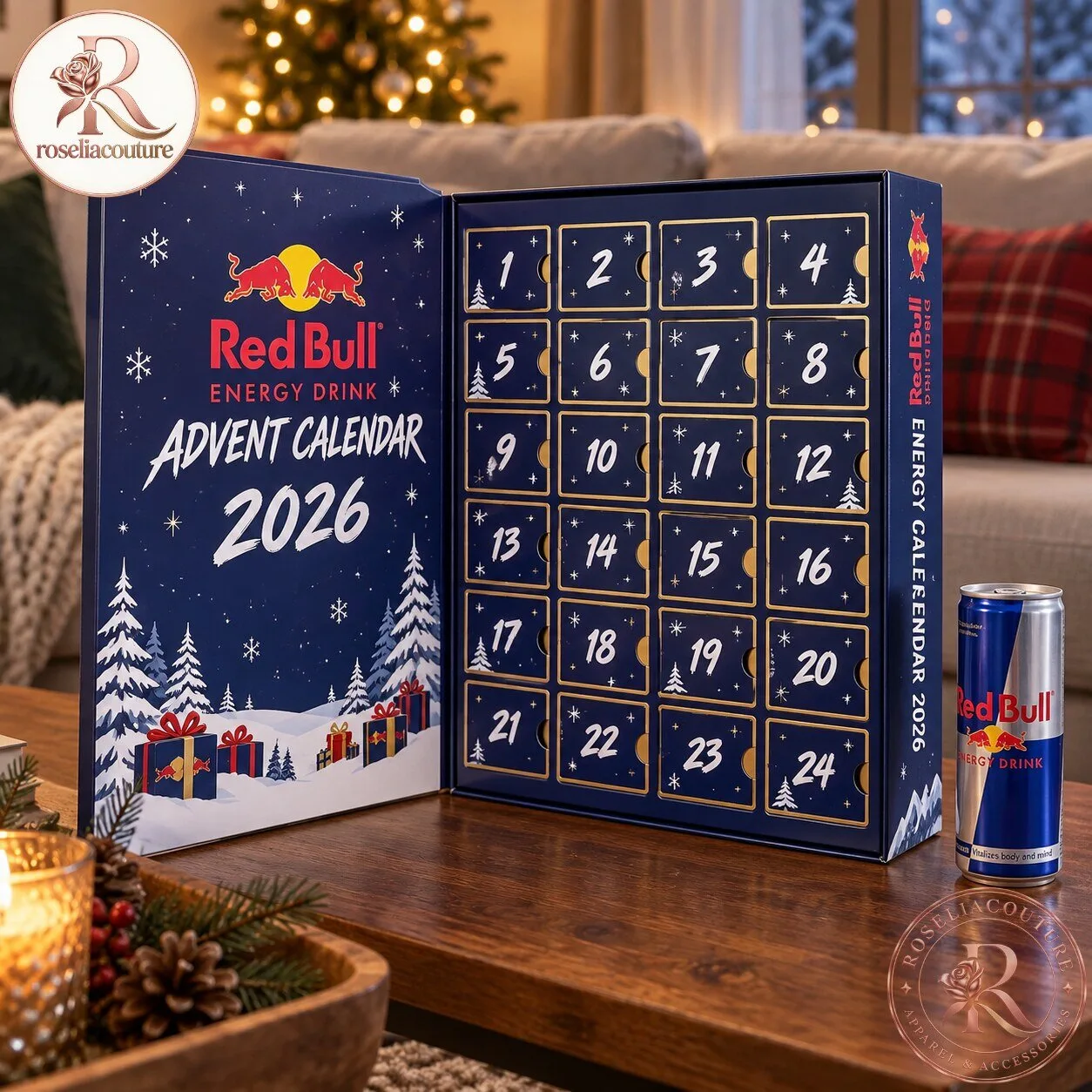 Red Bull 24-Can Christmas Countdown Calendar 5 Red Bull 24-Can Christmas Countdown Calendar