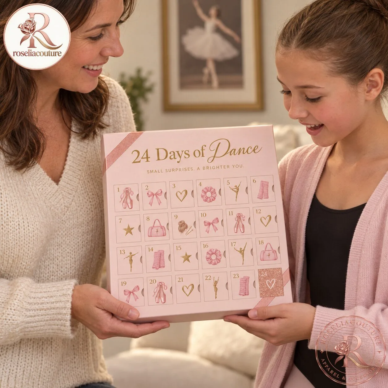 Dance Accessories Advent Calendar for Teen Girls 11 Dance Accessories Advent Calendar for Teen Girls
