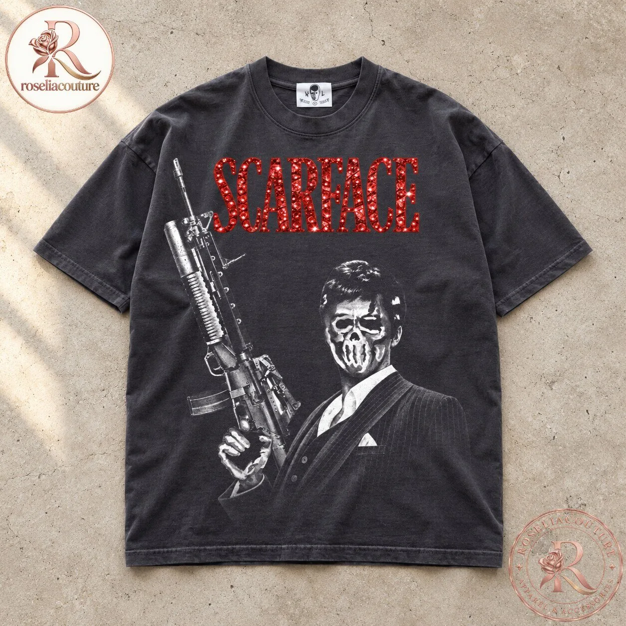 Vintage Scarface Tony Montana Graphic T-Shirt 6 Vintage Scarface Tony Montana Graphic T-Shirt