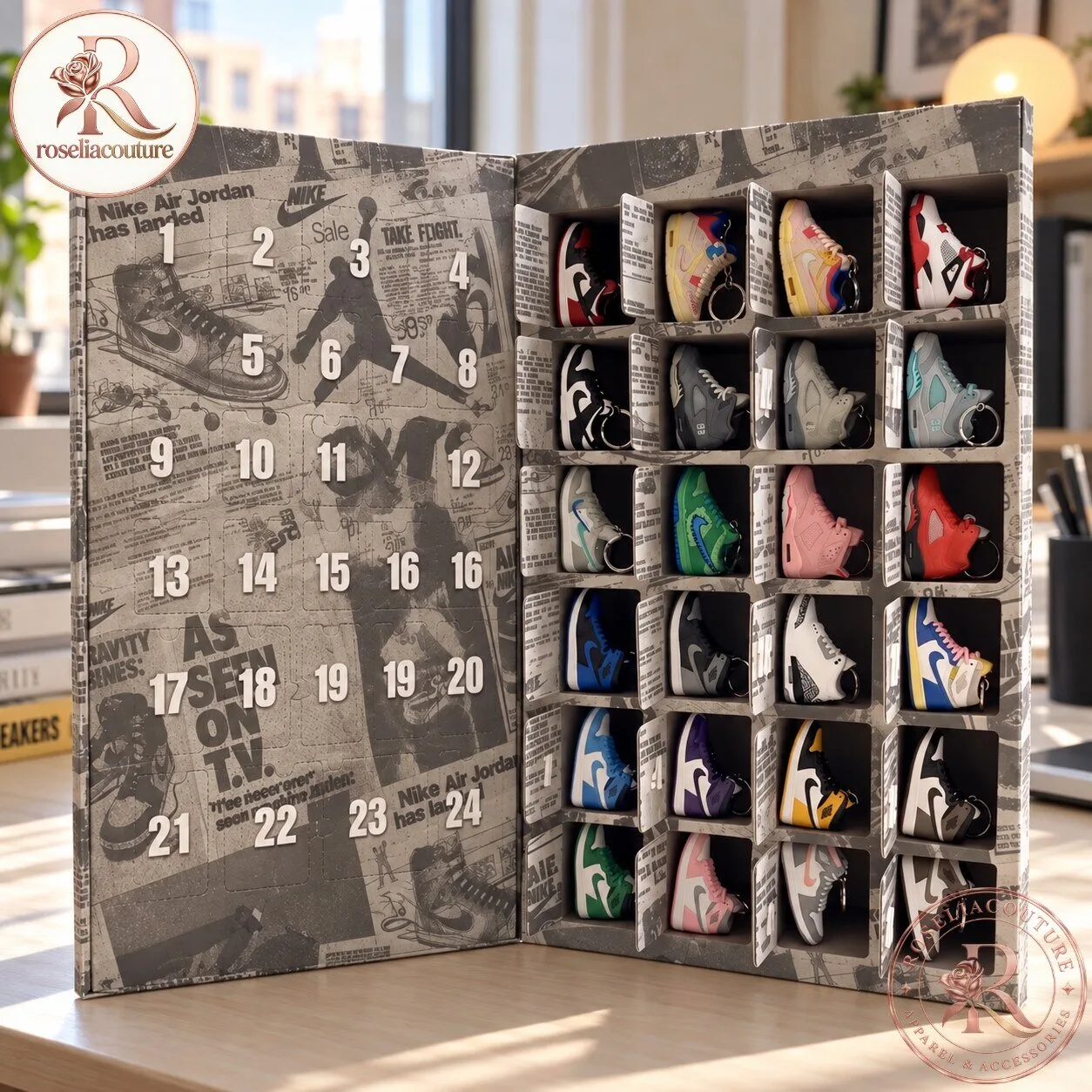 Nike Air Jordan Sneaker Keychain Advent Calendar 2026