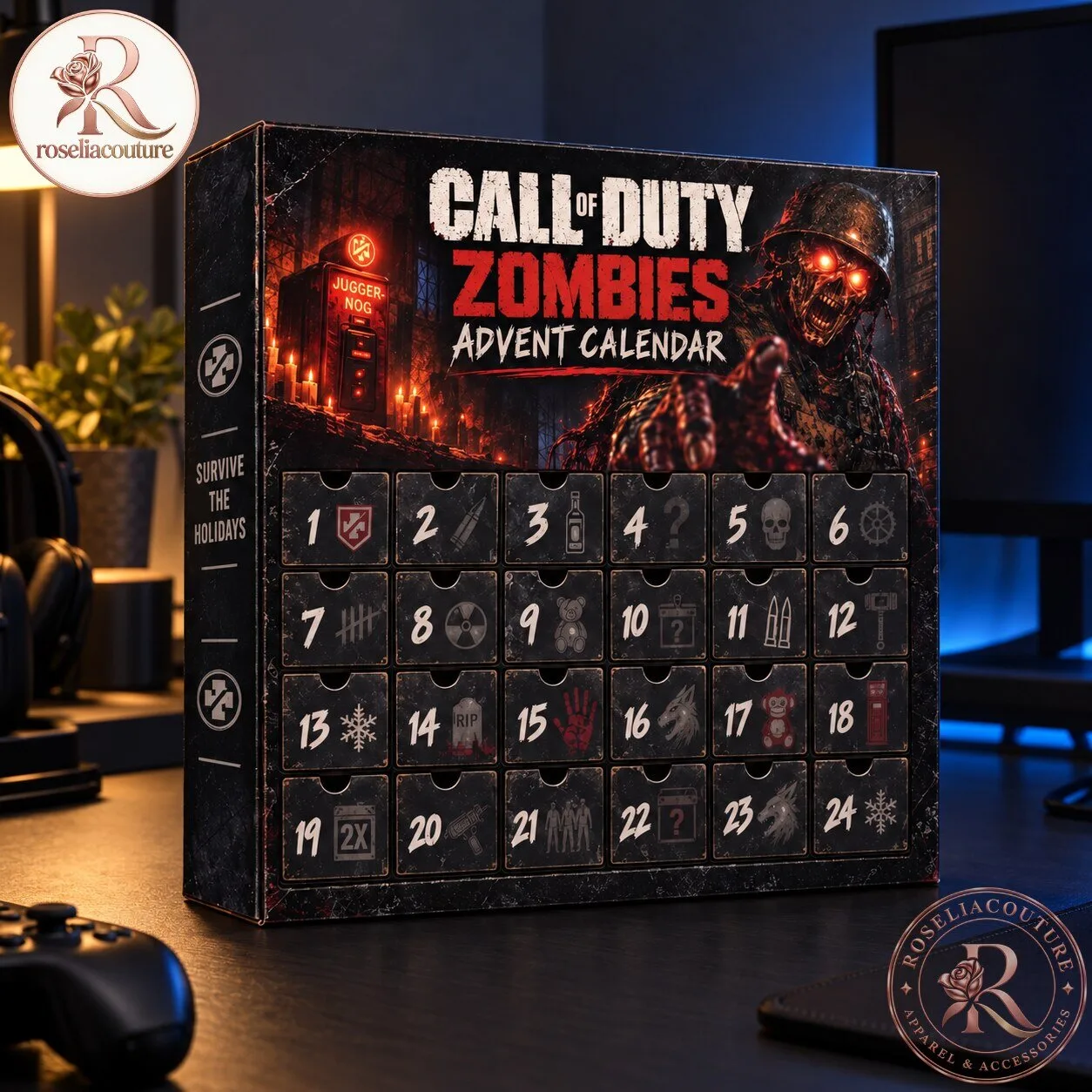COD Zombies 24-Day Christmas Countdown Calendar 9 COD Zombies 24-Day Christmas Countdown Calendar