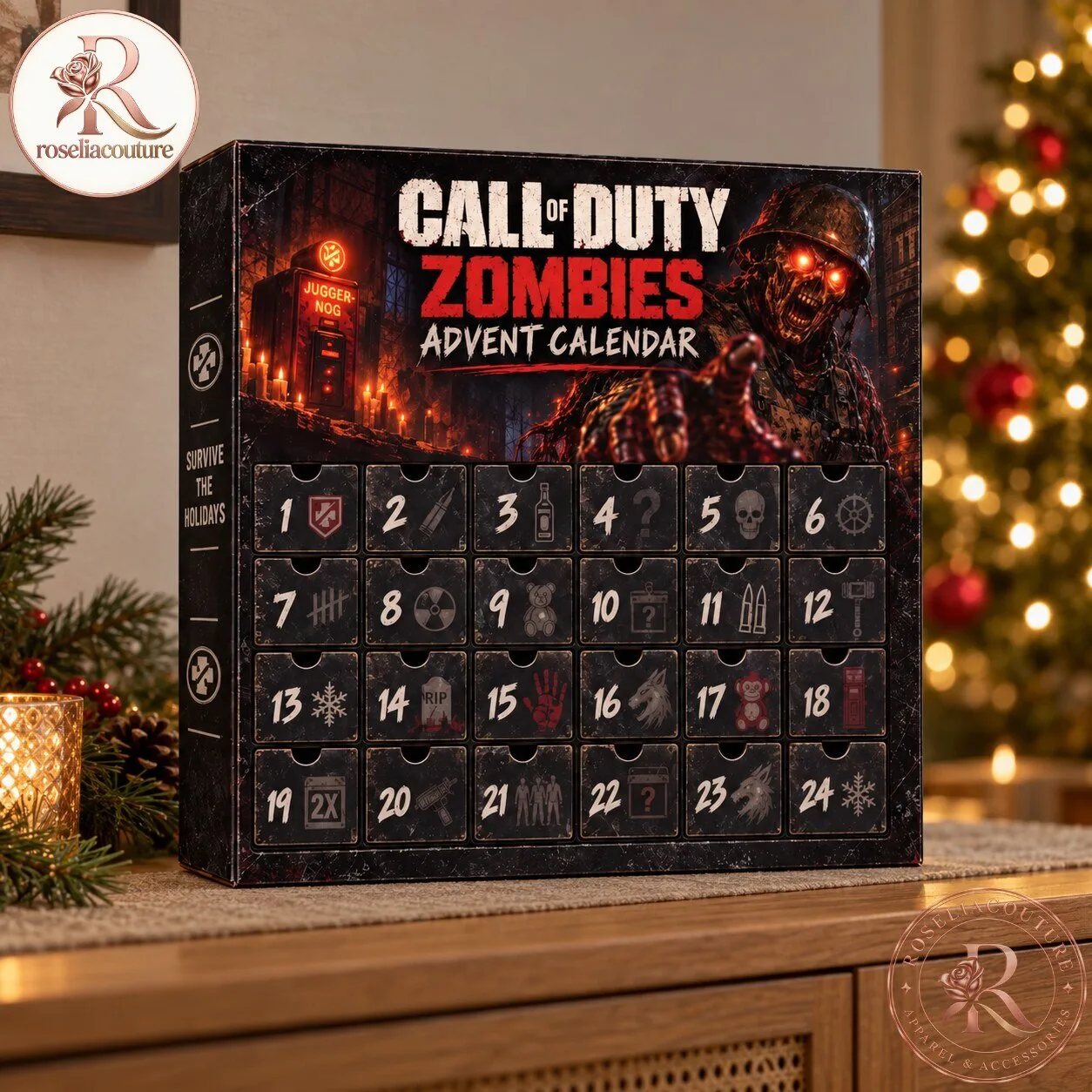 COD Zombies 24-Day Christmas Countdown Calendar 13 COD Zombies 24-Day Christmas Countdown Calendar