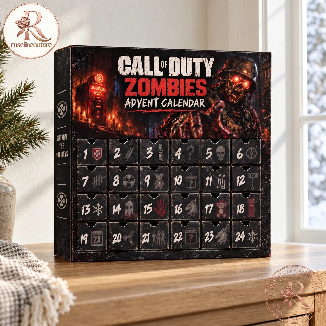 COD Zombies 24-Day Christmas Countdown Calendar 14 COD Zombies 24-Day Christmas Countdown Calendar