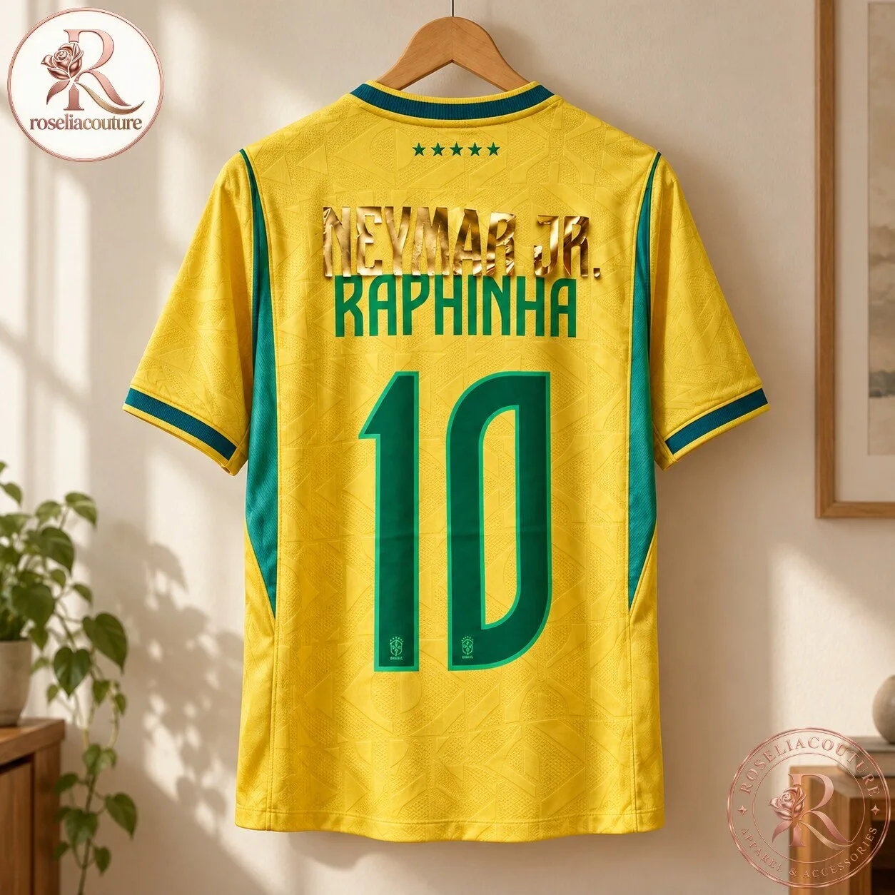 Raphinha Takes Over Neymar No. 10 Brazil Jersey