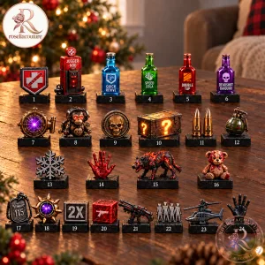 COD Zombies 24-Day Christmas Countdown Calendar 10 COD Zombies 24-Day Christmas Countdown Calendar