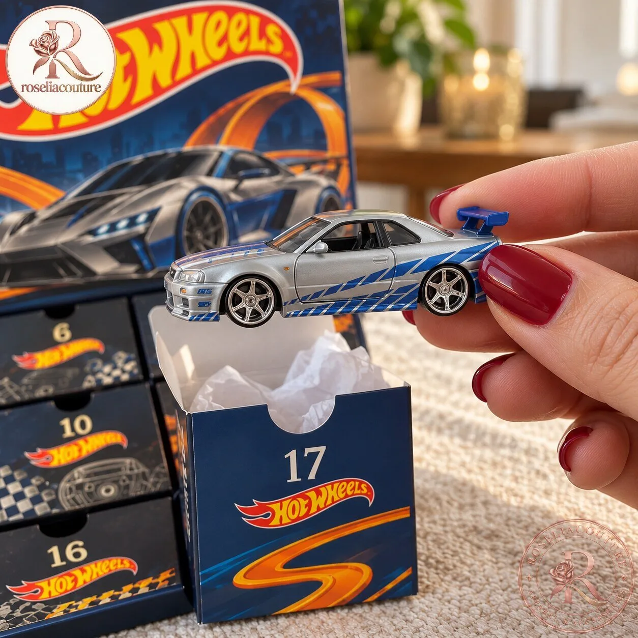 24 Days of Hot Wheels Collectible Cars Gift Set 12 24 Days of Hot Wheels Collectible Cars Gift Set