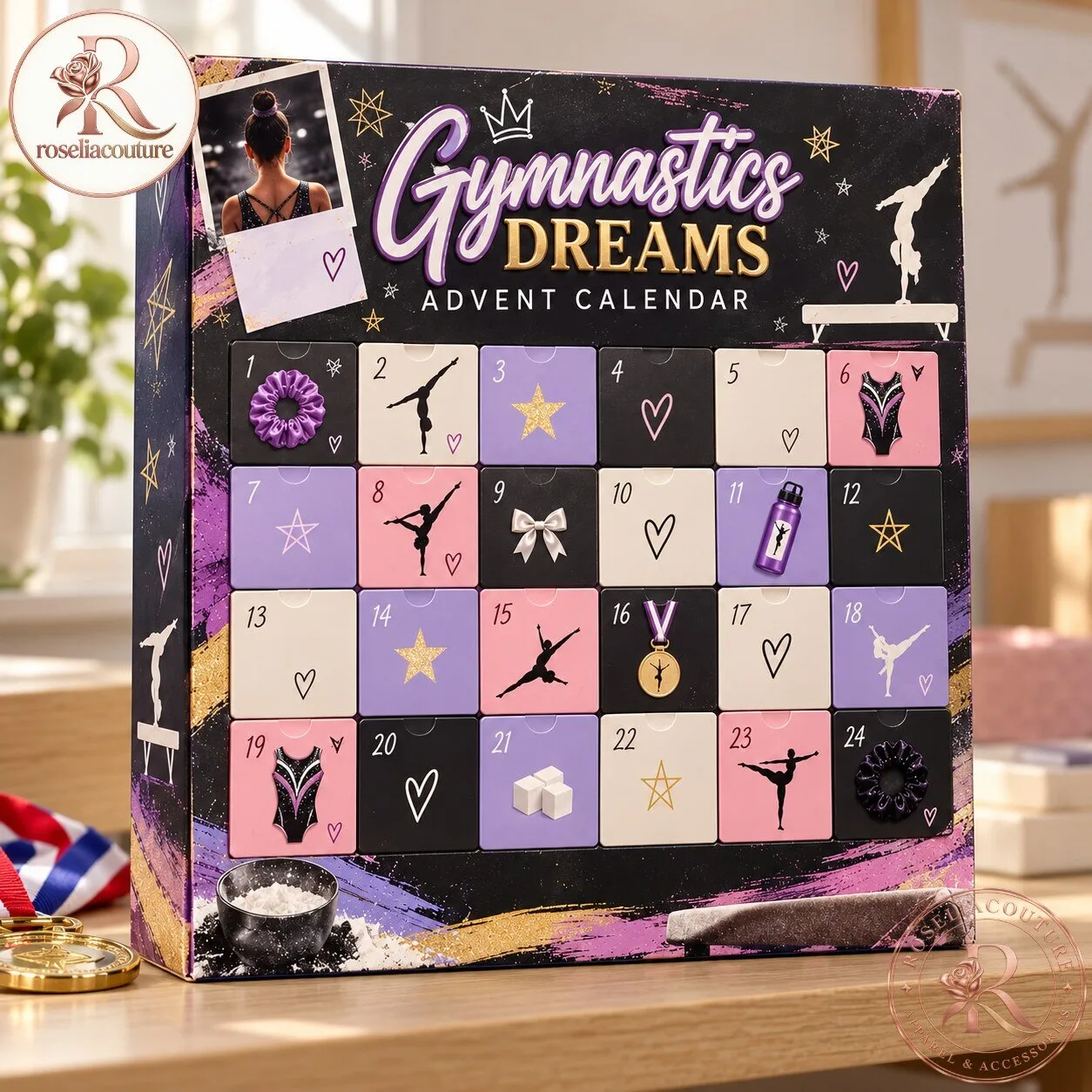 Gymnastics 24-Day Christmas Countdown Calendar 11 Gymnastics 24-Day Christmas Countdown Calendar