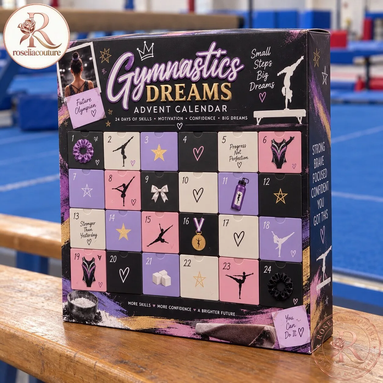Gymnastics 24-Day Christmas Countdown Calendar 15 Gymnastics 24-Day Christmas Countdown Calendar