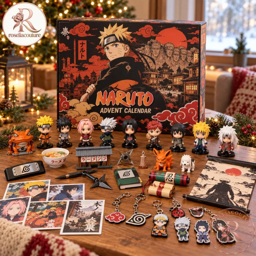 Naruto Advent Calendar – 24 Days of Anime Collectible Ornaments Naruto Advent Calendar – 24 Days of Anime Collectible Ornaments