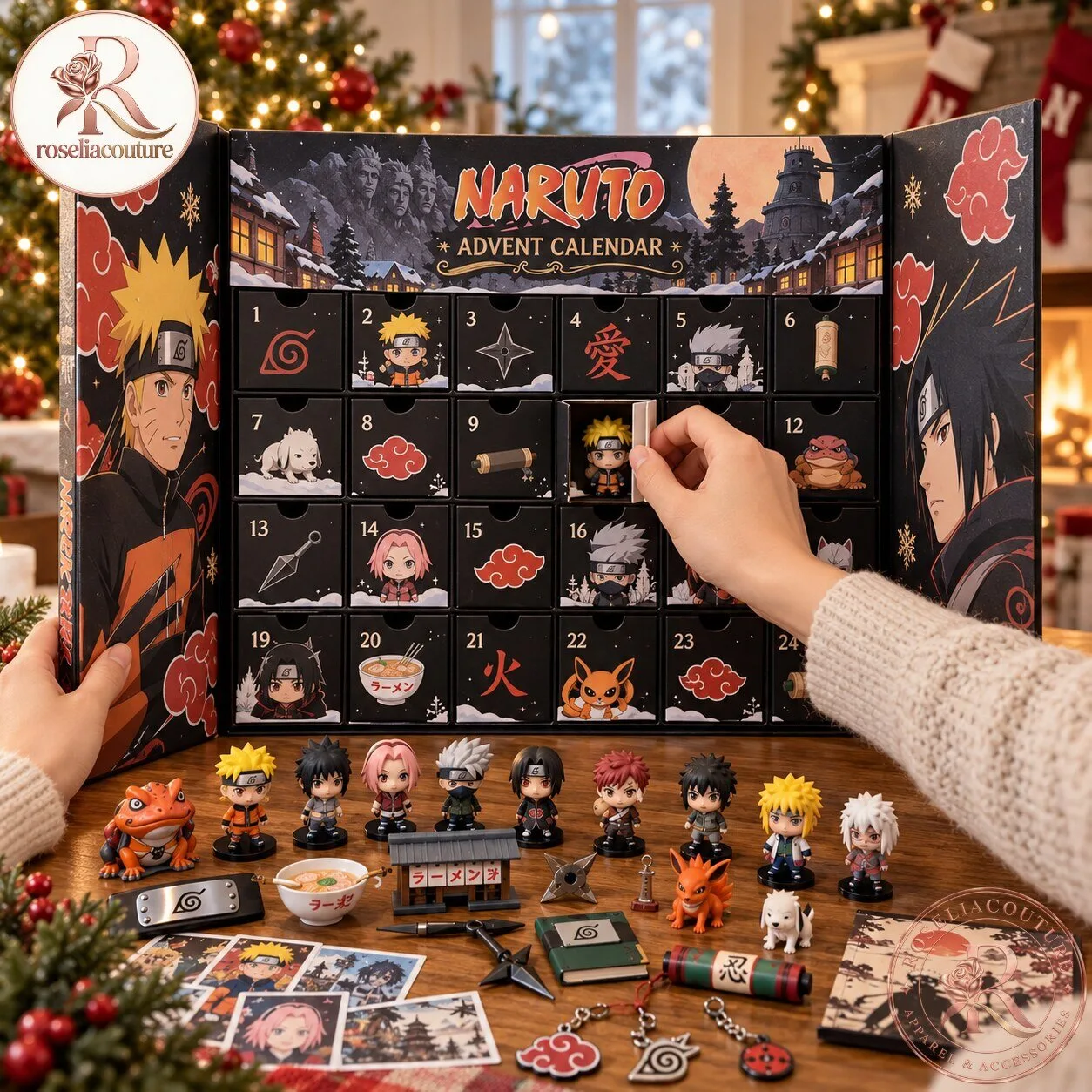 Naruto Advent Calendar – 24 Days of Anime Collectible Ornaments 5 Naruto Advent Calendar – 24 Days of Anime Collectible Ornaments