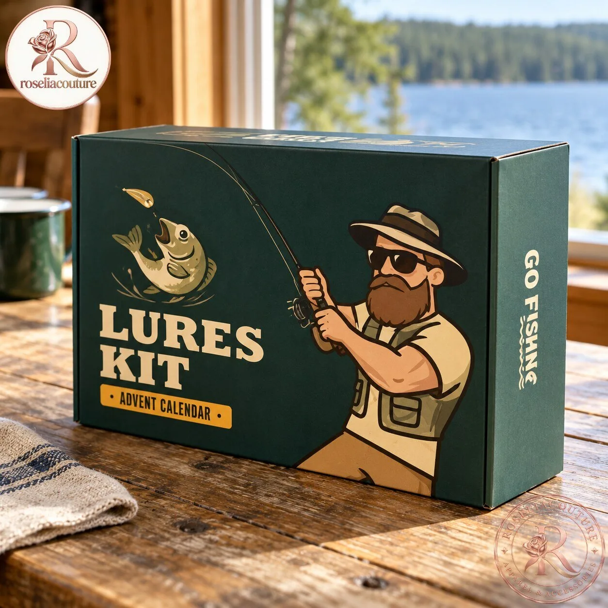 Fishing Christmas Advent Calendar – 24 Days of Fun Fishing Accessories & Festive Gifts