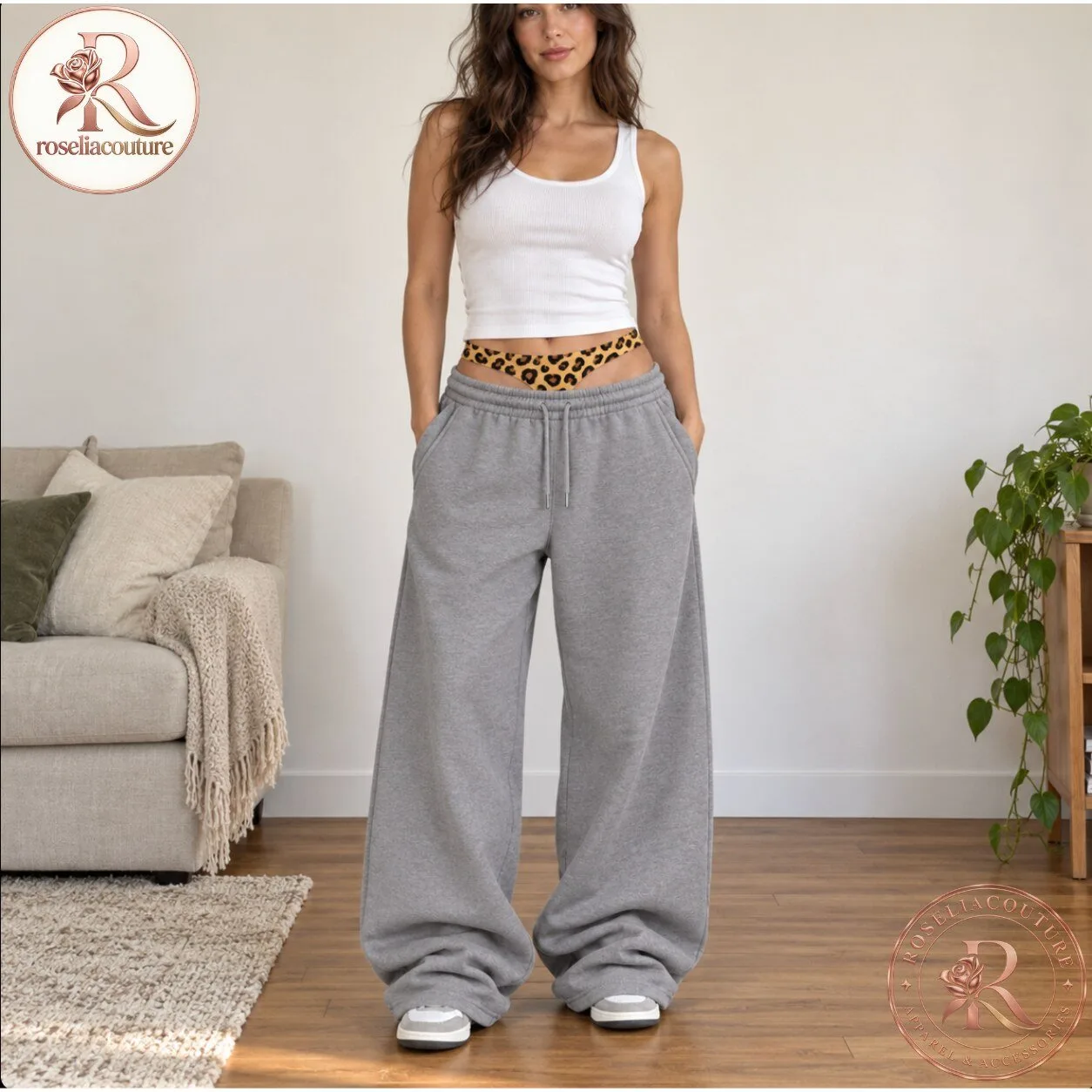 CheekFlex Leopard Print Sweatpants 6 CheekFlex Leopard Print Sweatpants