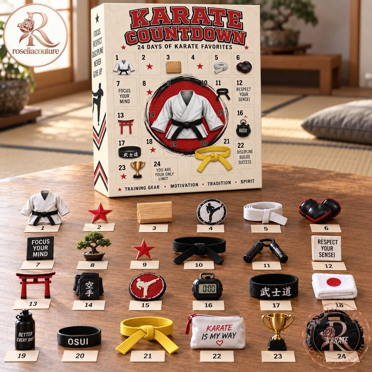 Karate Countdown Advent Calendar 2026 for Kids and Teens 5 Karate Countdown Advent Calendar 2026 for Kids and Teens