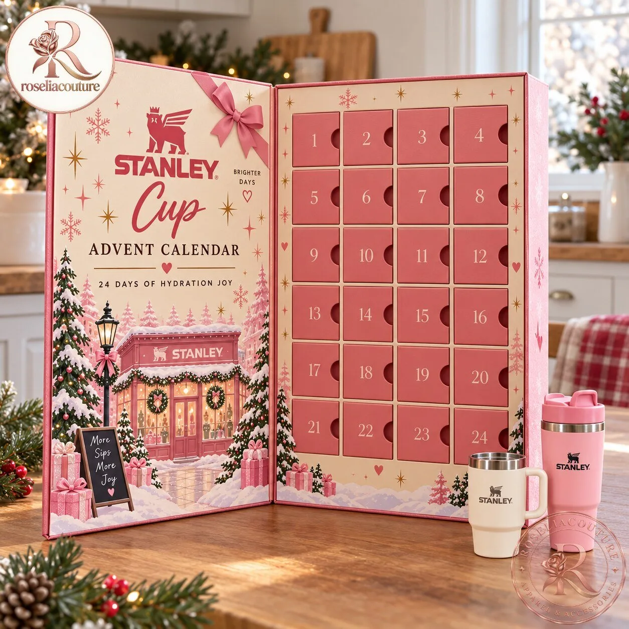 Stanley Cup Advent Calendar 2026 – 24 Days of Hydration Joy 7 Stanley Cup Advent Calendar 2026 – 24 Days of Hydration Joy