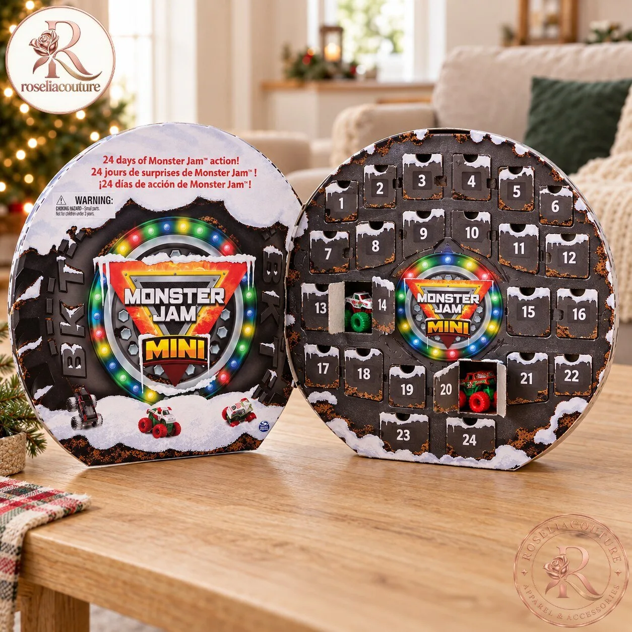 Monster Jam Mini Holiday Advent Calendar 2026 – 24 Days of Surprises