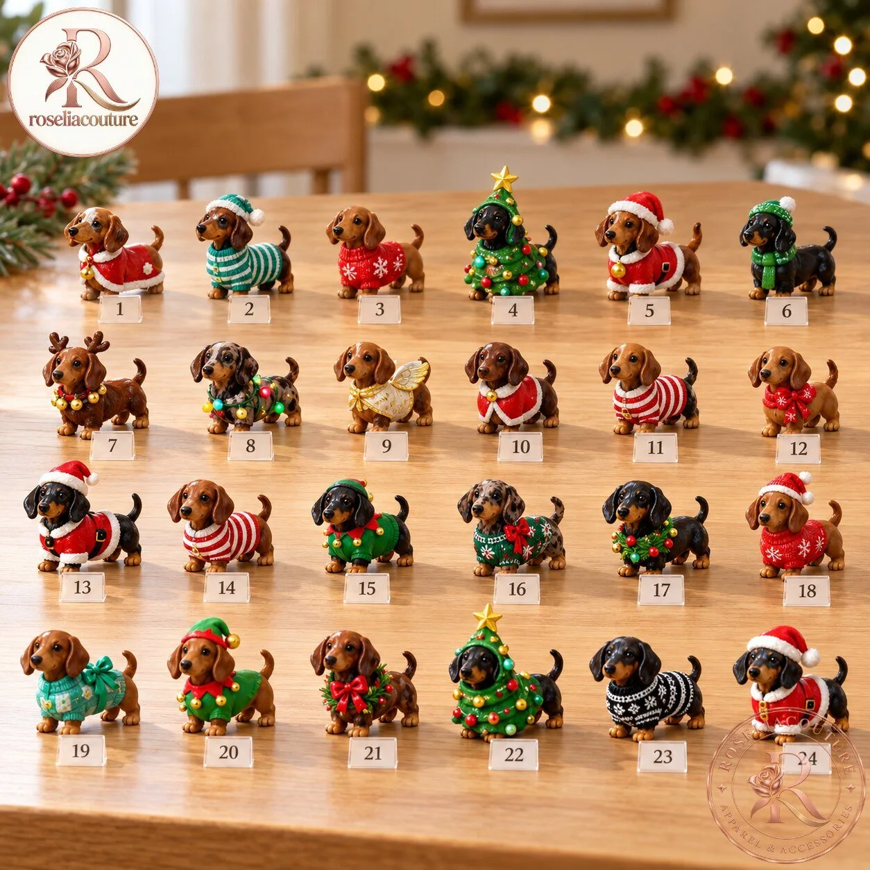 Xmas Weenie Dog Advent Calendar 2026 6 Xmas Weenie Dog Advent Calendar 2026