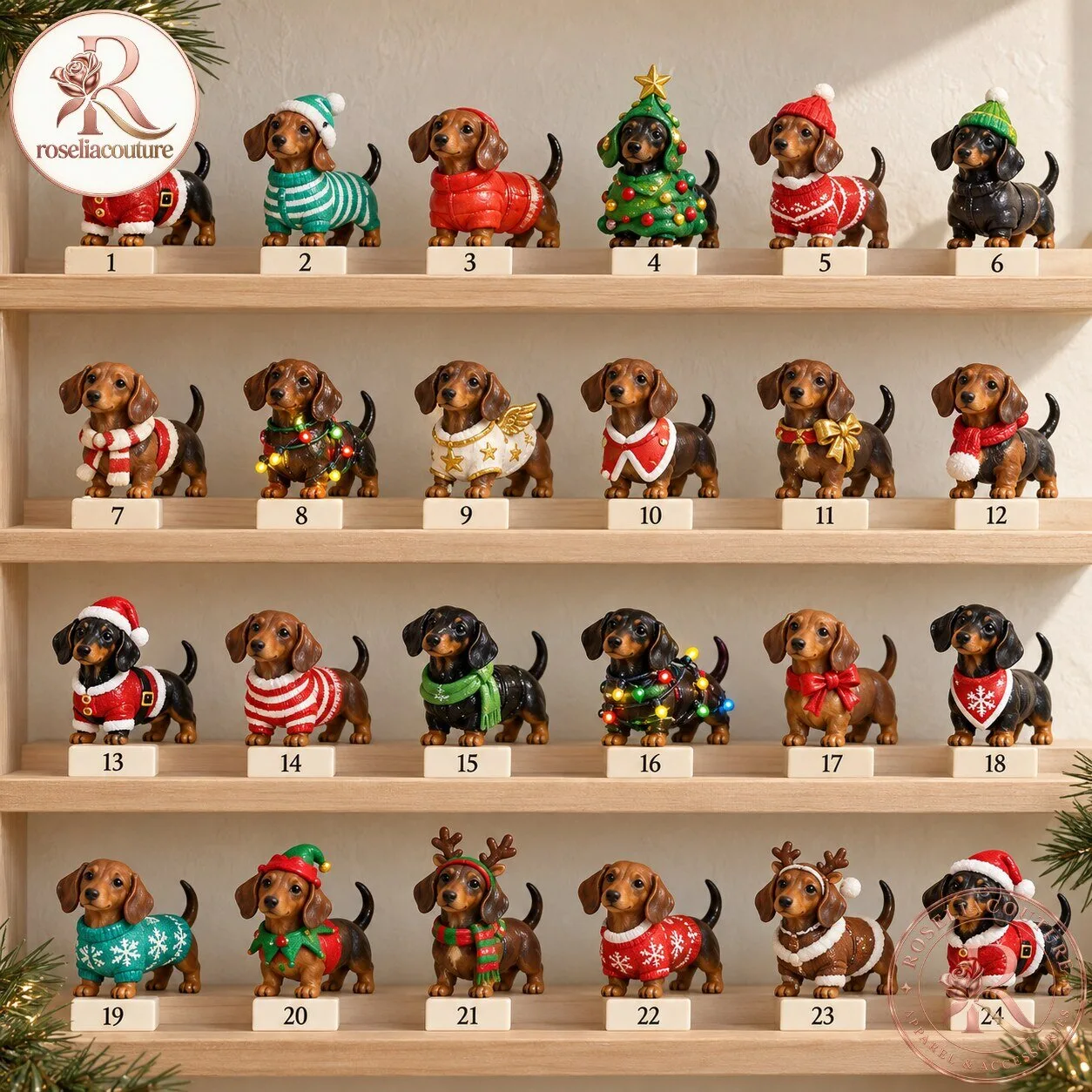 Xmas Weenie Dog Advent Calendar 2026 7 Xmas Weenie Dog Advent Calendar 2026