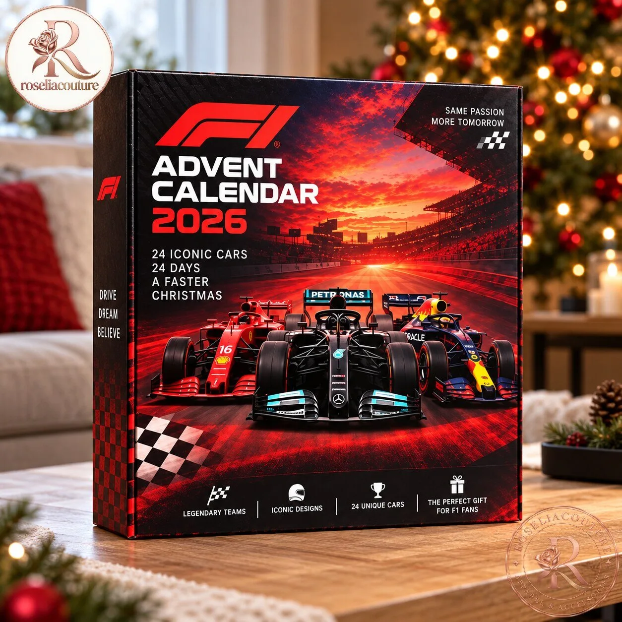 Grand Prix Advent Calendar 2026 – 24 Iconic Racing Cars