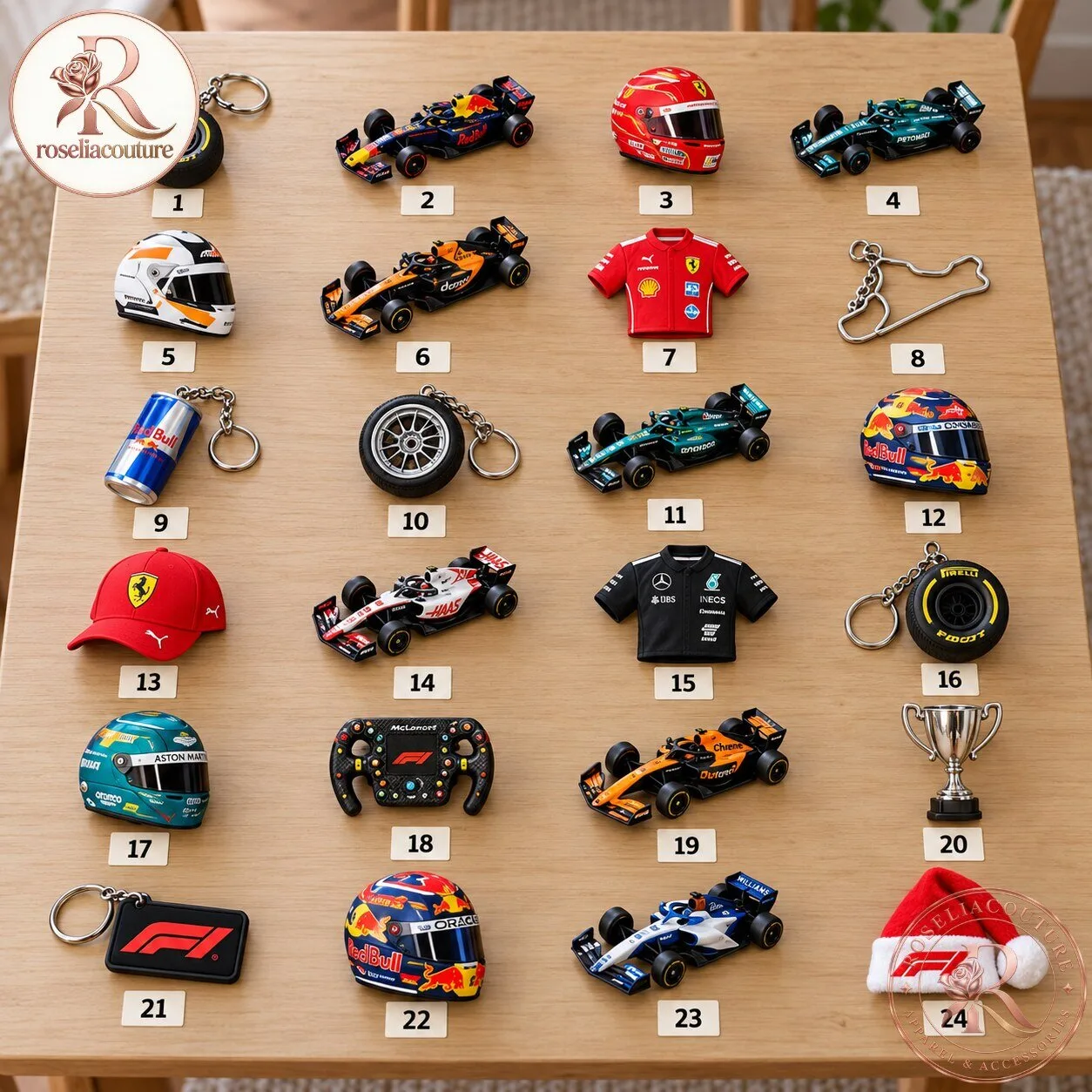 Grand Prix Advent Calendar 2026 – 24 Iconic Racing Cars