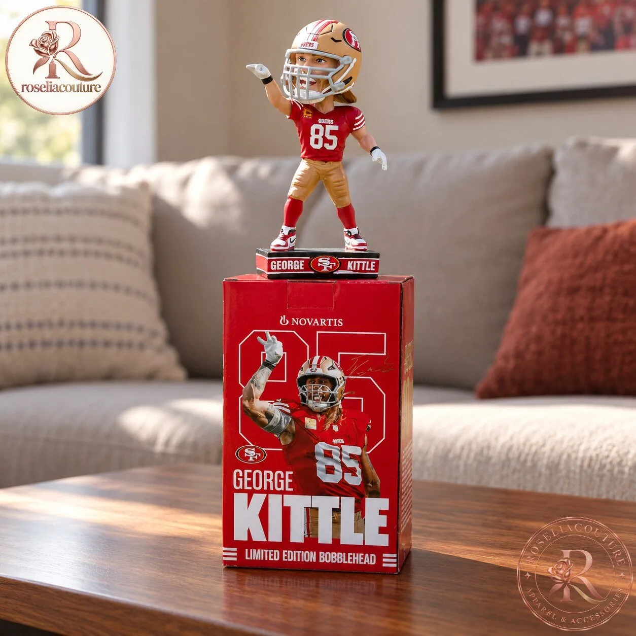 George Kittle San Francisco 49ers Limited Edition Bobblehead