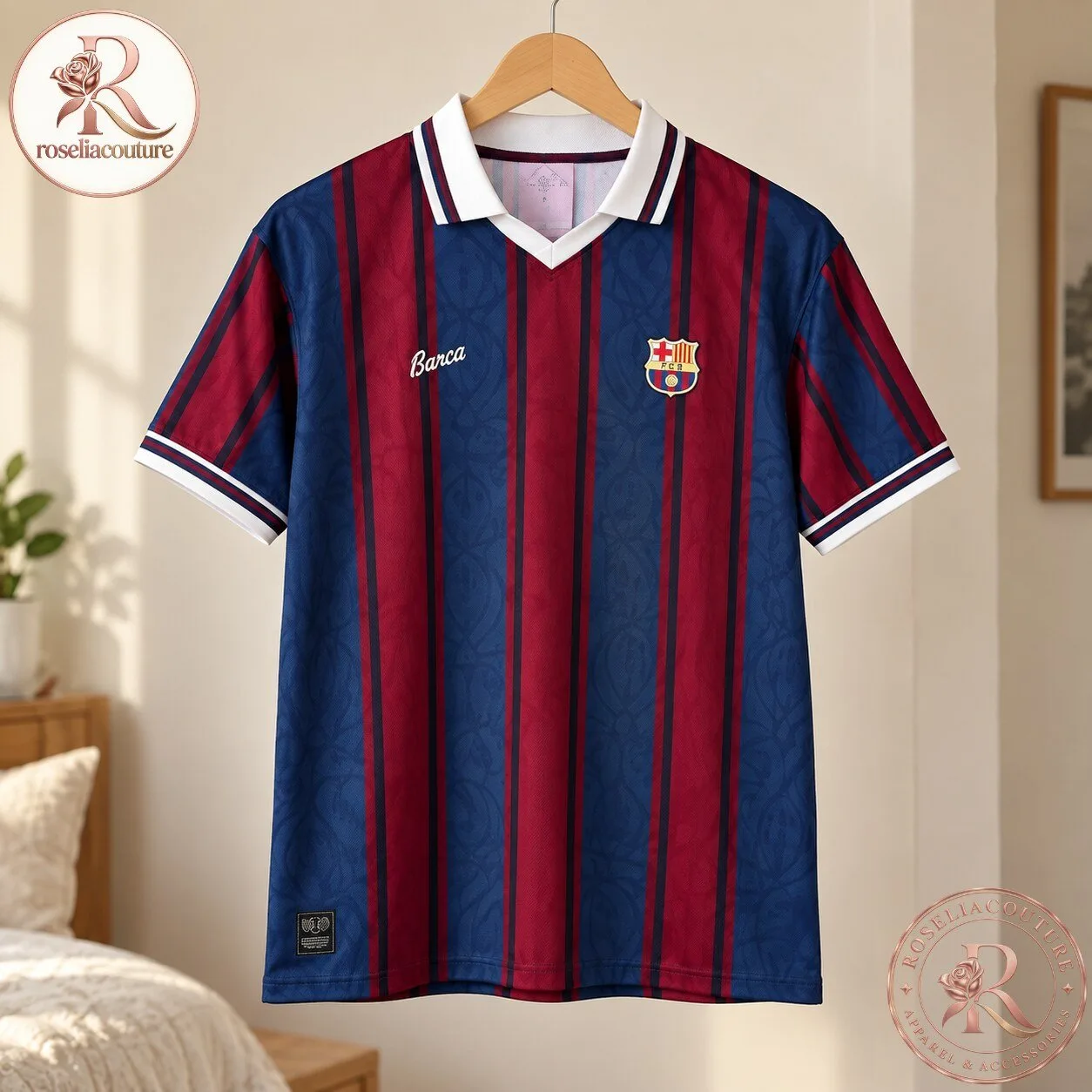 FC Barcelona 125th Anniversary Retro Football Jersey
