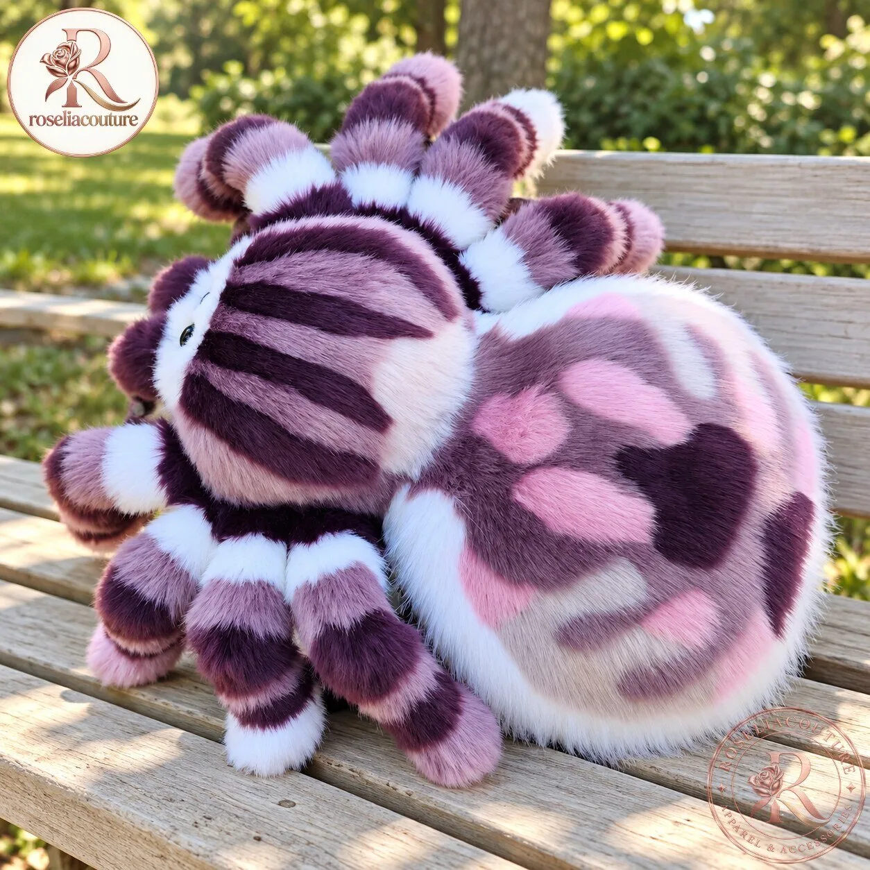 Violet the Jumping Spider Plush Backpack 7 Violet the Jumping Spider Plush Backpack