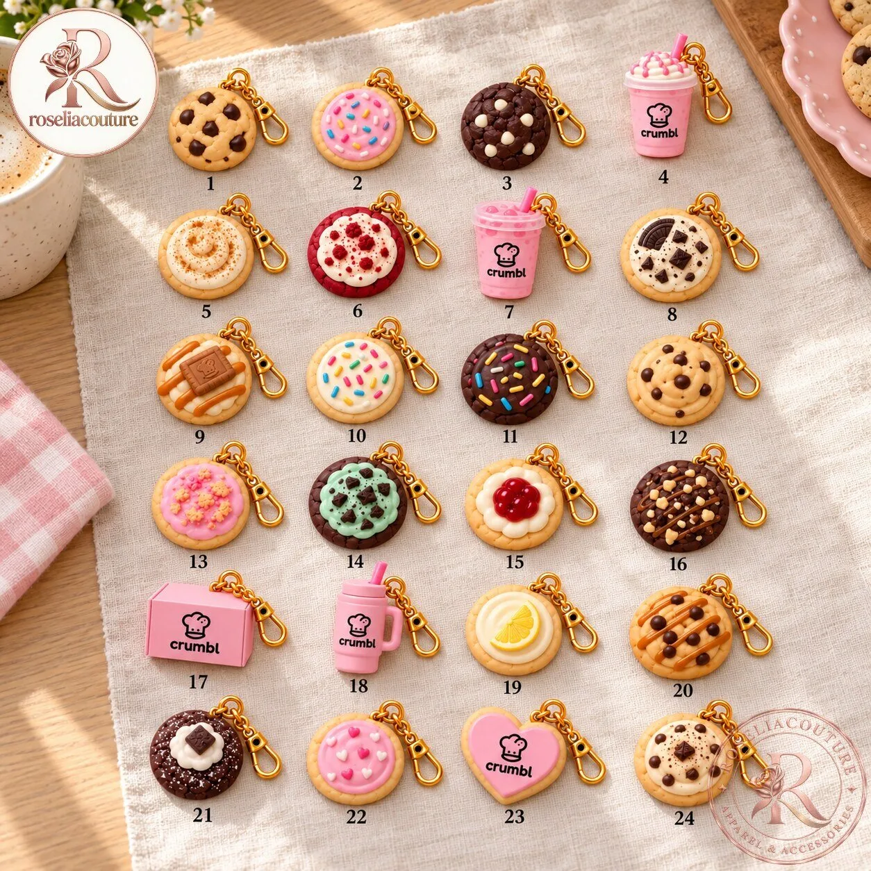 Crumbl Cookies 24 Day Christmas Advent Calendar 7 Crumbl Cookies 24 Day Christmas Advent Calendar