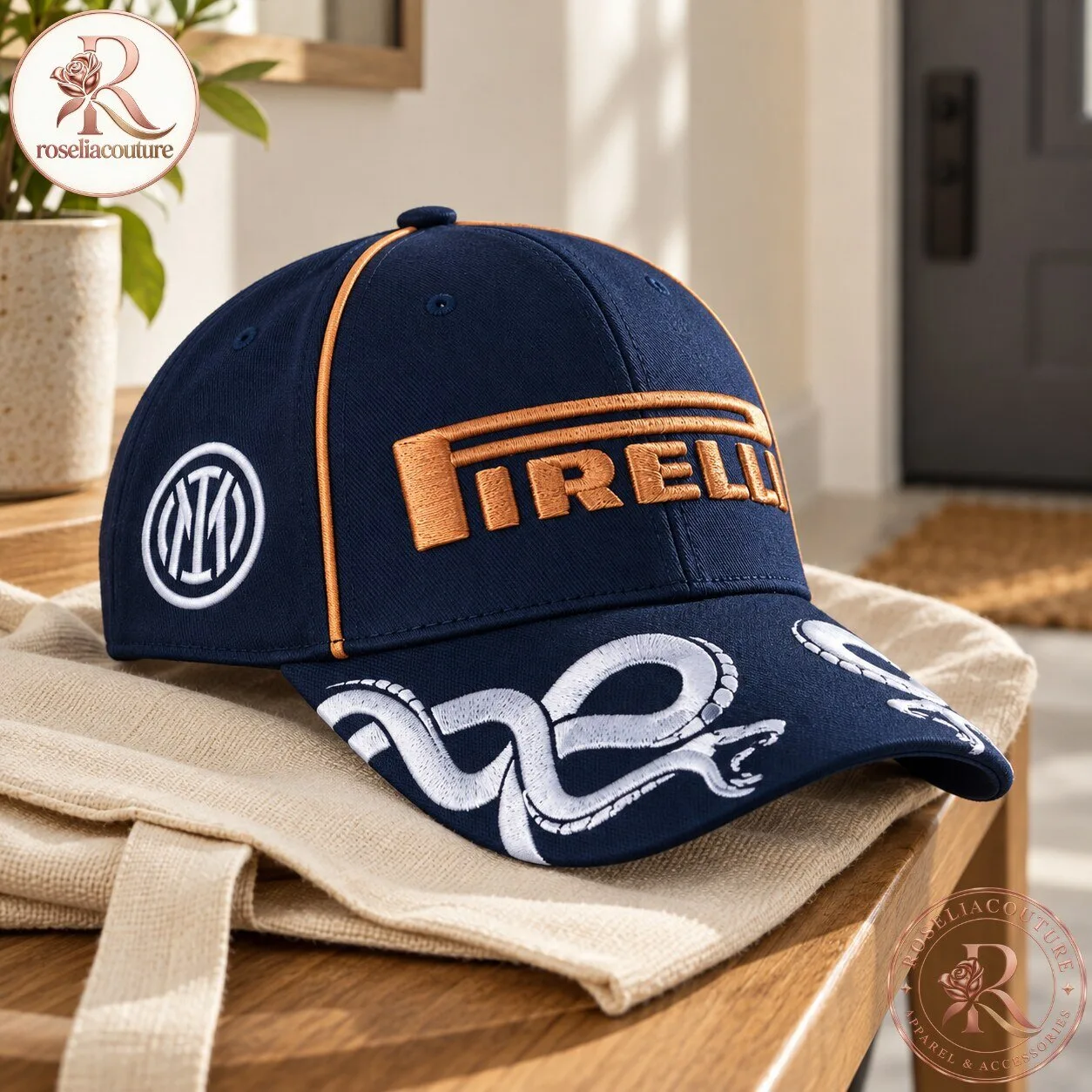 Pirelli x Inter Milan Podium Cap Limited Edition 6 Pirelli x Inter Milan Podium Cap Limited Edition