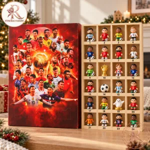 Soccer Advent Calendar 2026 for Men and Kids