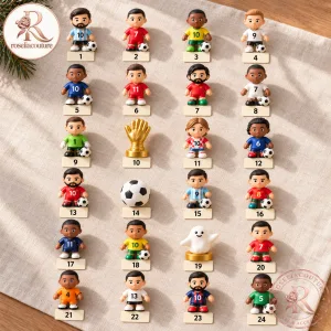 Soccer Advent Calendar 2026 for Men and Kids