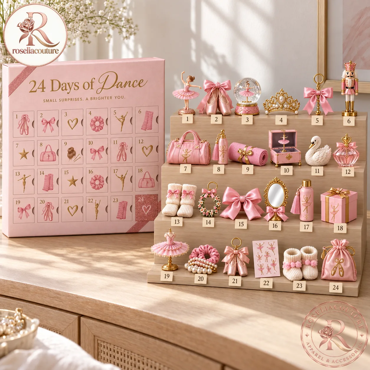 Dance Accessories Advent Calendar for Teen Girls