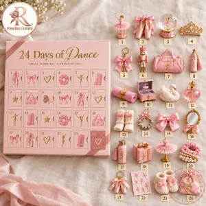 Dance Accessories Advent Calendar for Teen Girls 8 Dance Accessories Advent Calendar for Teen Girls