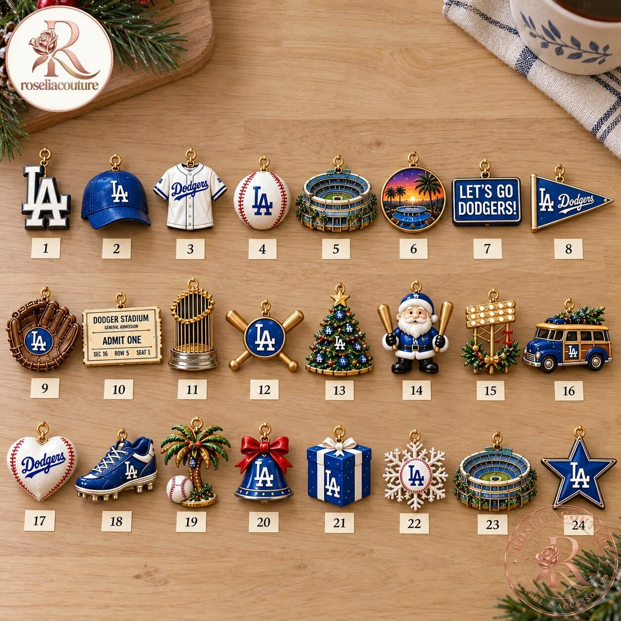 Los Angeles Dodgers Advent Calendar 2026 Christmas Countdown 6 Los Angeles Dodgers Advent Calendar 2026 Christmas Countdown