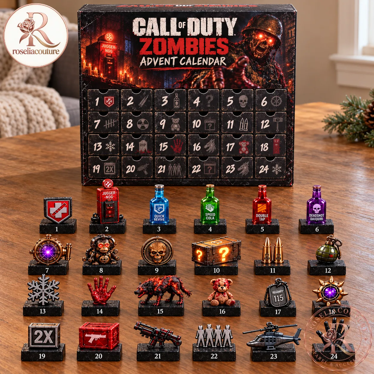 COD Zombies 24-Day Christmas Countdown Calendar