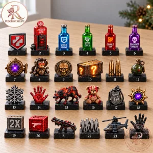 COD Zombies 24-Day Christmas Countdown Calendar 7 COD Zombies 24-Day Christmas Countdown Calendar