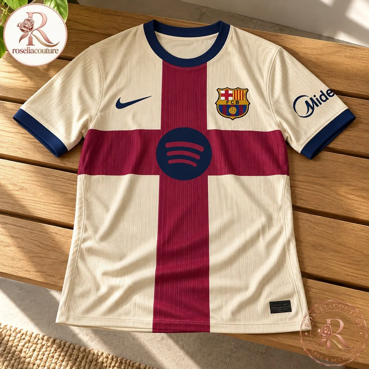 FC Barcelona 26-27 Special Fourth Kit Leaked in Cream and Red 6 FC Barcelona 26-27 Special Fourth Kit Leaked in Cream and Red