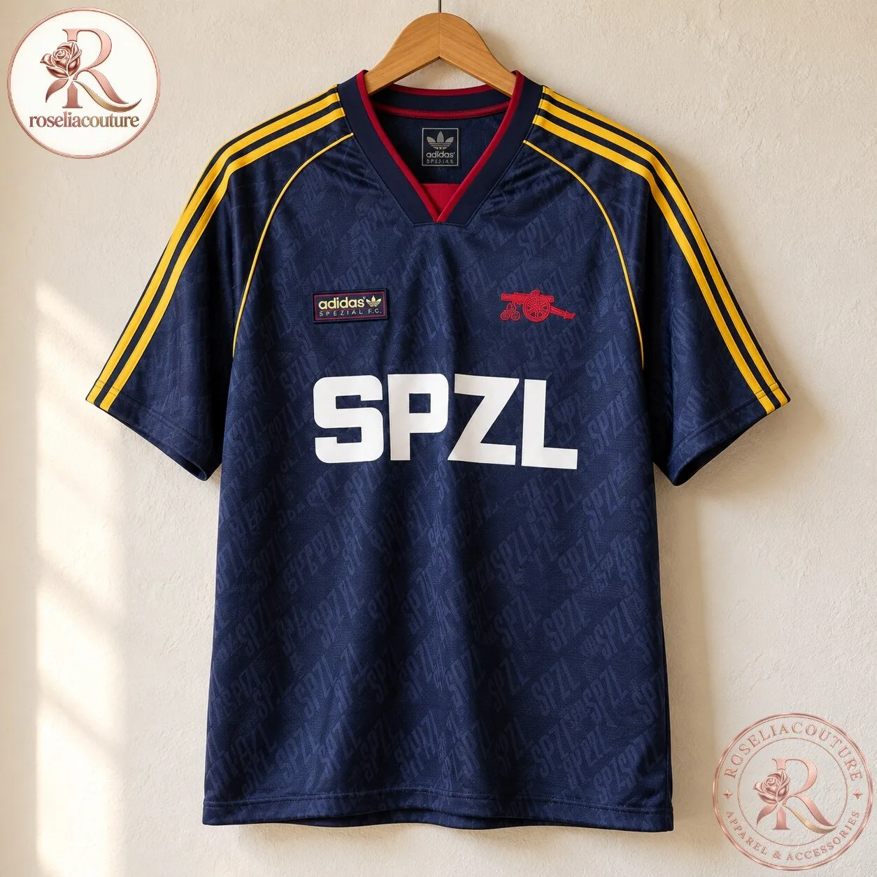 Adidas Arsenal SPZL F.C. Short Sleeve Football T-Shirt