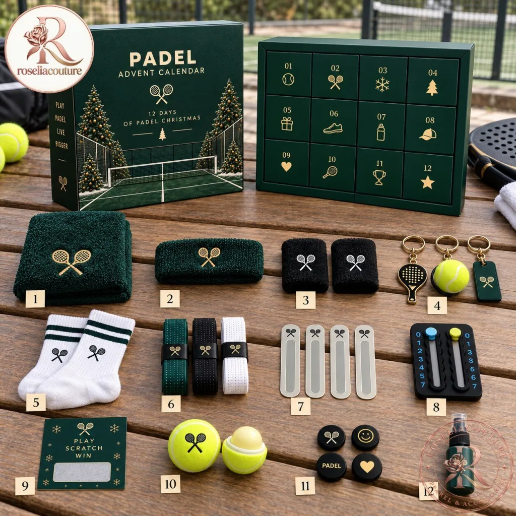 Padel Advent Calendar 12 Day Christmas Countdown