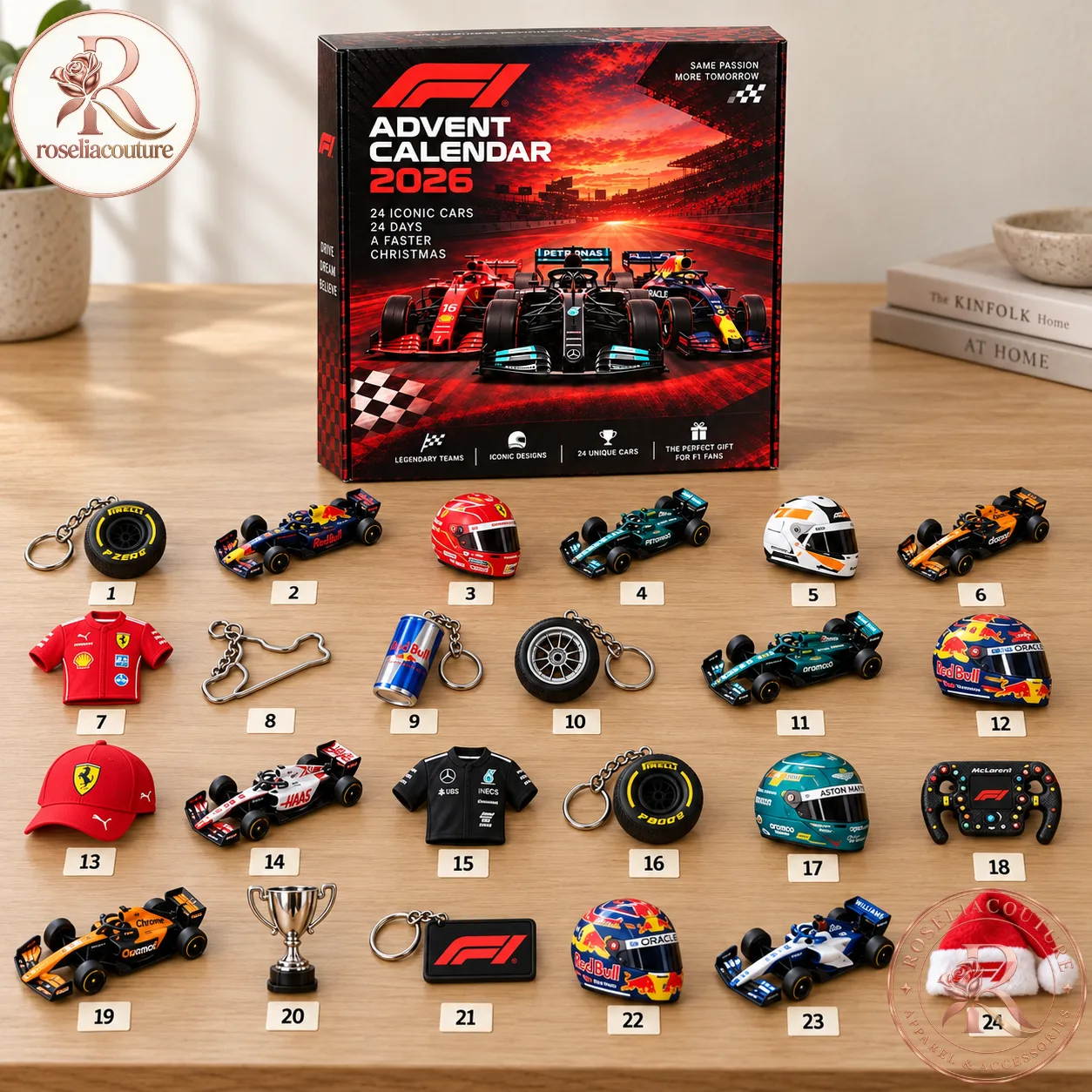 Grand Prix Advent Calendar 2026 – 24 Iconic Racing Cars
