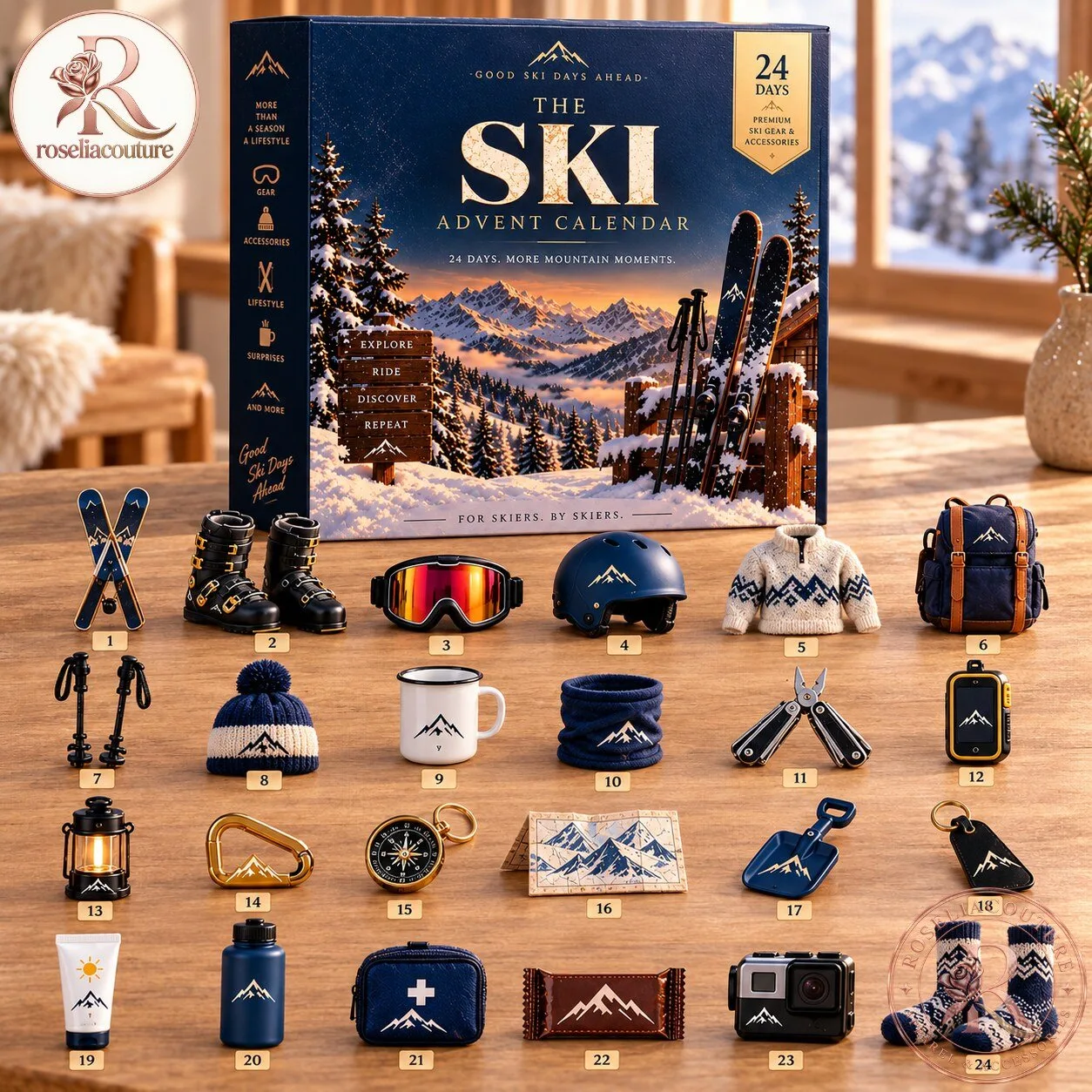Ski Advent Calendar 2026 with 24 Days of Alpine Surprises