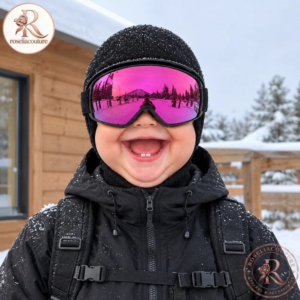 Giggle Baby Winter Face Mask Hood for Skiing and Snow