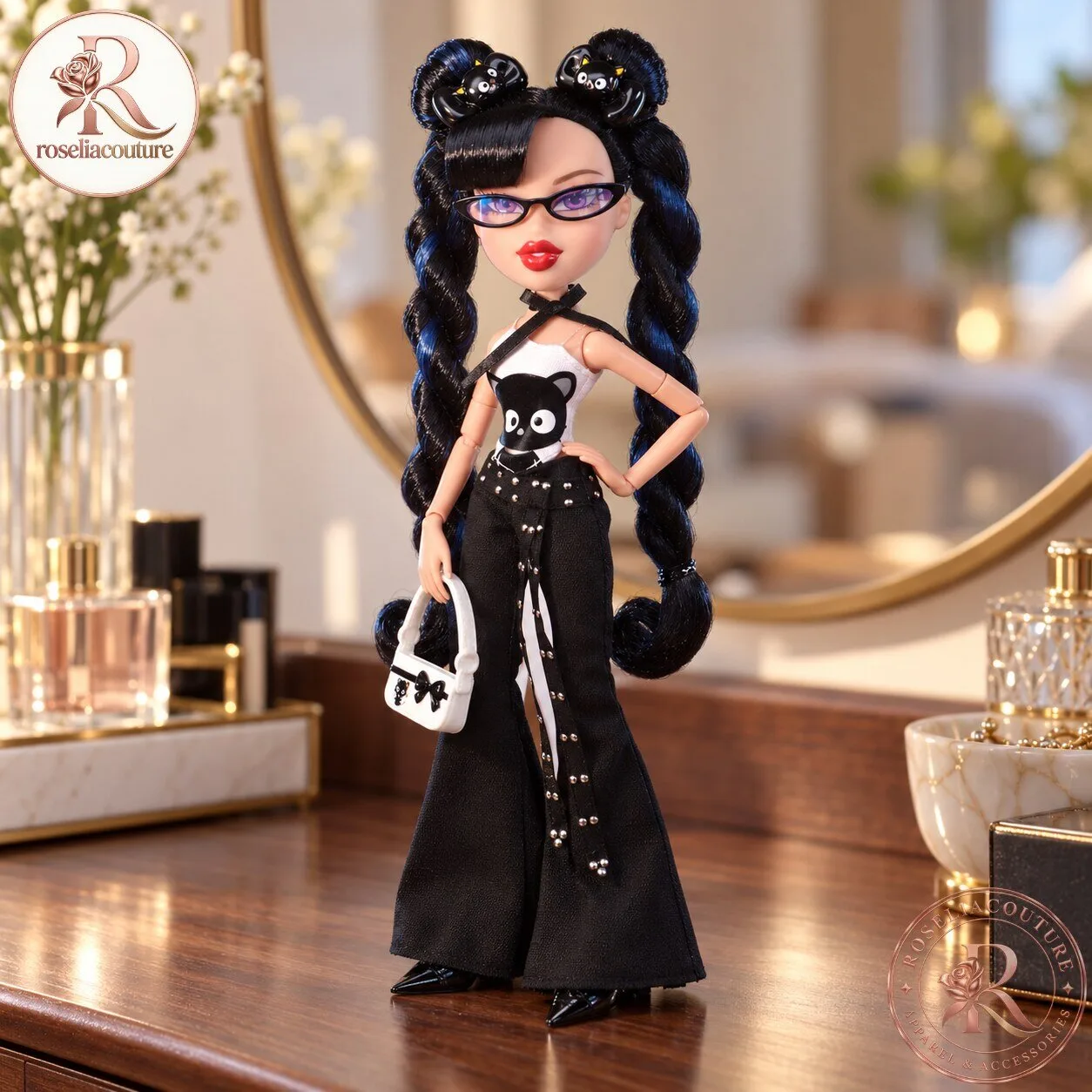 Bratz Chococat Fashion Doll with Glasses and Handbag