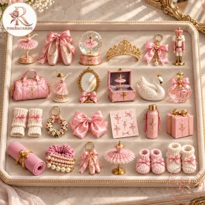 Ballet Lover Advent Calendar 2026 – 24 Acrylic Ornaments