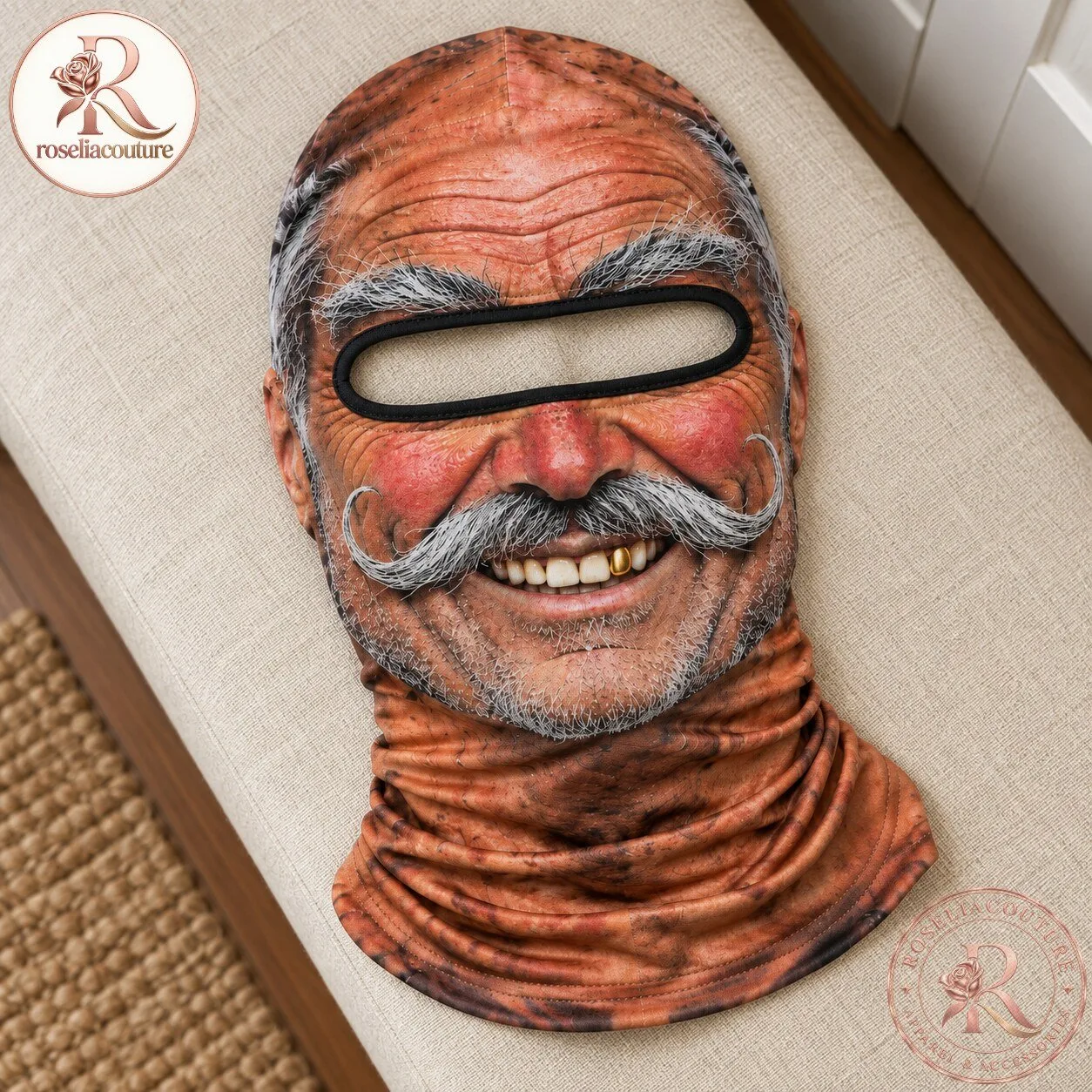 Ride Like Grandpa Bike Face Mask for Cycling