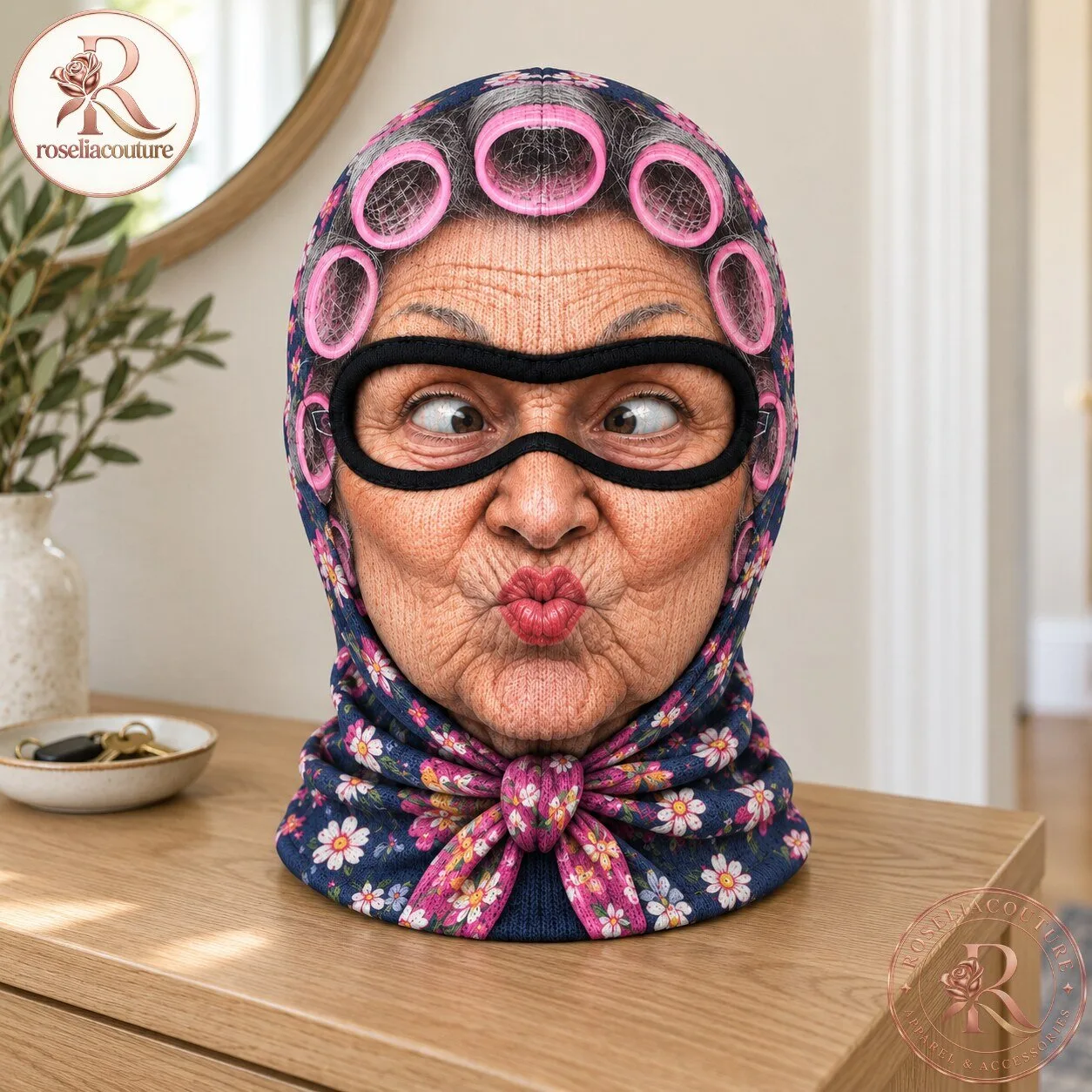 Grandma Alpine Balaclava Ski Mask for Winter
