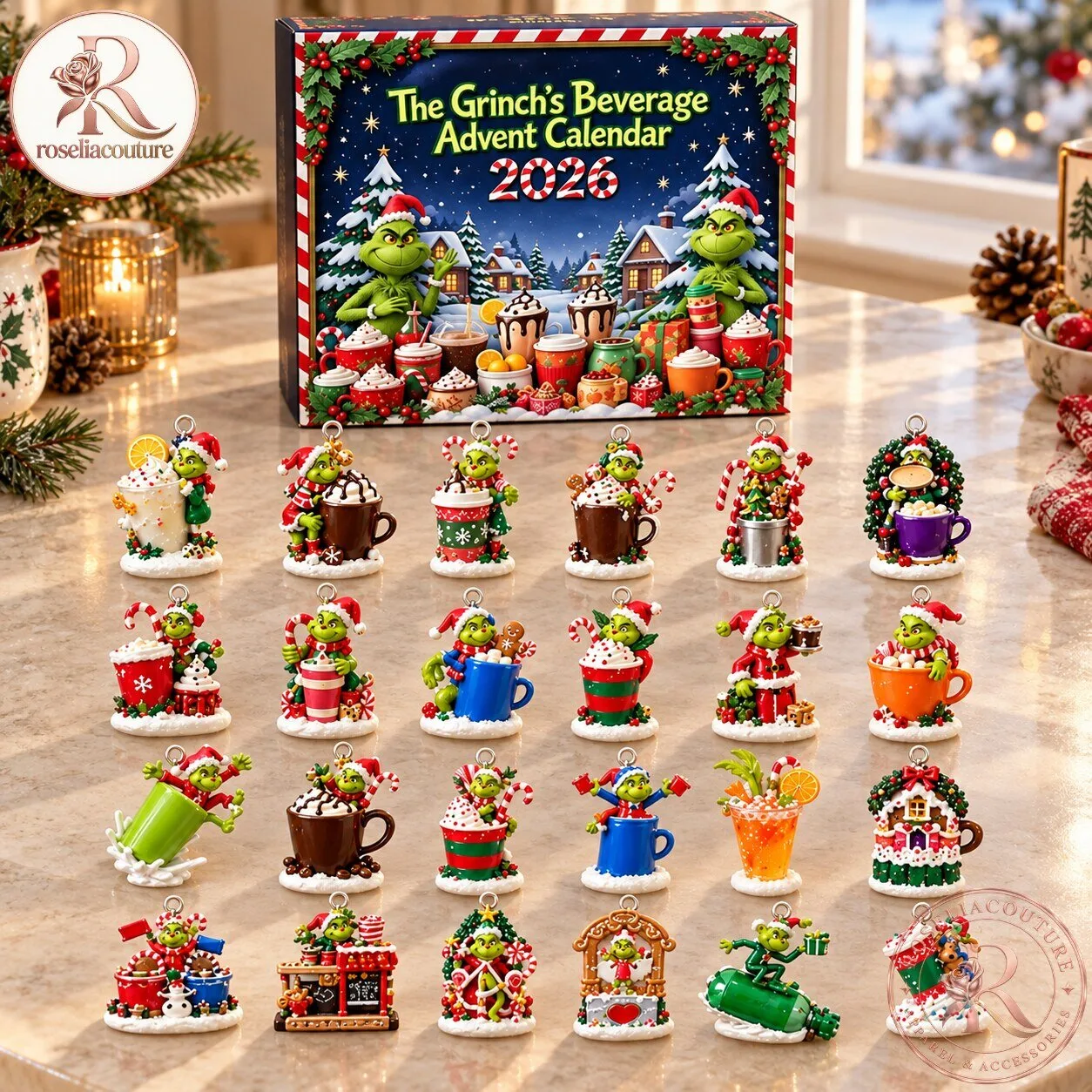 The Grinch Beverage Advent Calendar 2026 Christmas Countdown