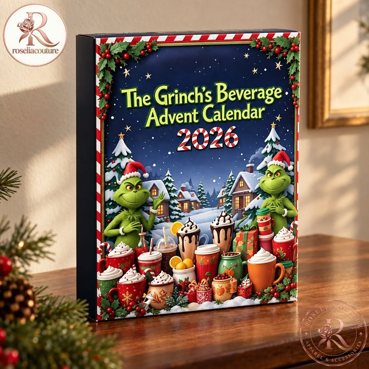 The Grinch Beverage Advent Calendar 2026 Christmas Countdown 8 The Grinch Beverage Advent Calendar 2026 Christmas Countdown