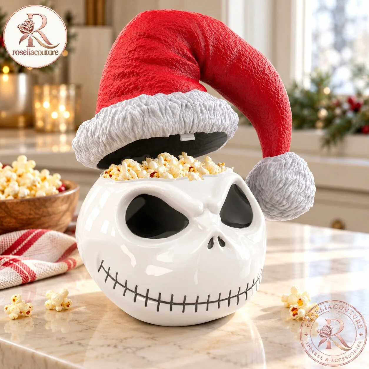 The Nightmare Before Christmas Jack Skellington Santa Popcorn Bucket 5 The Nightmare Before Christmas Jack Skellington Santa Popcorn Bucket